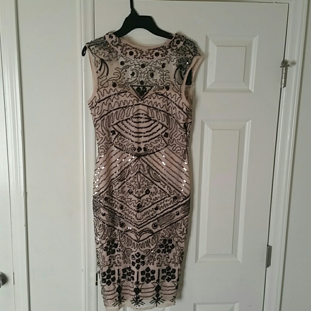 Open back Sequin  Dress