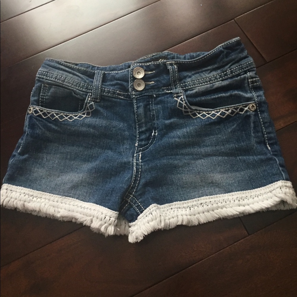 Imperil Star Fringe Shorts