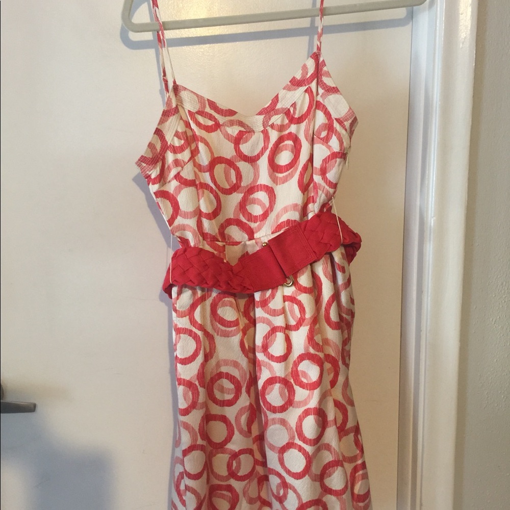 Size 8 Juicy Couture silk spaghetti strap dress.