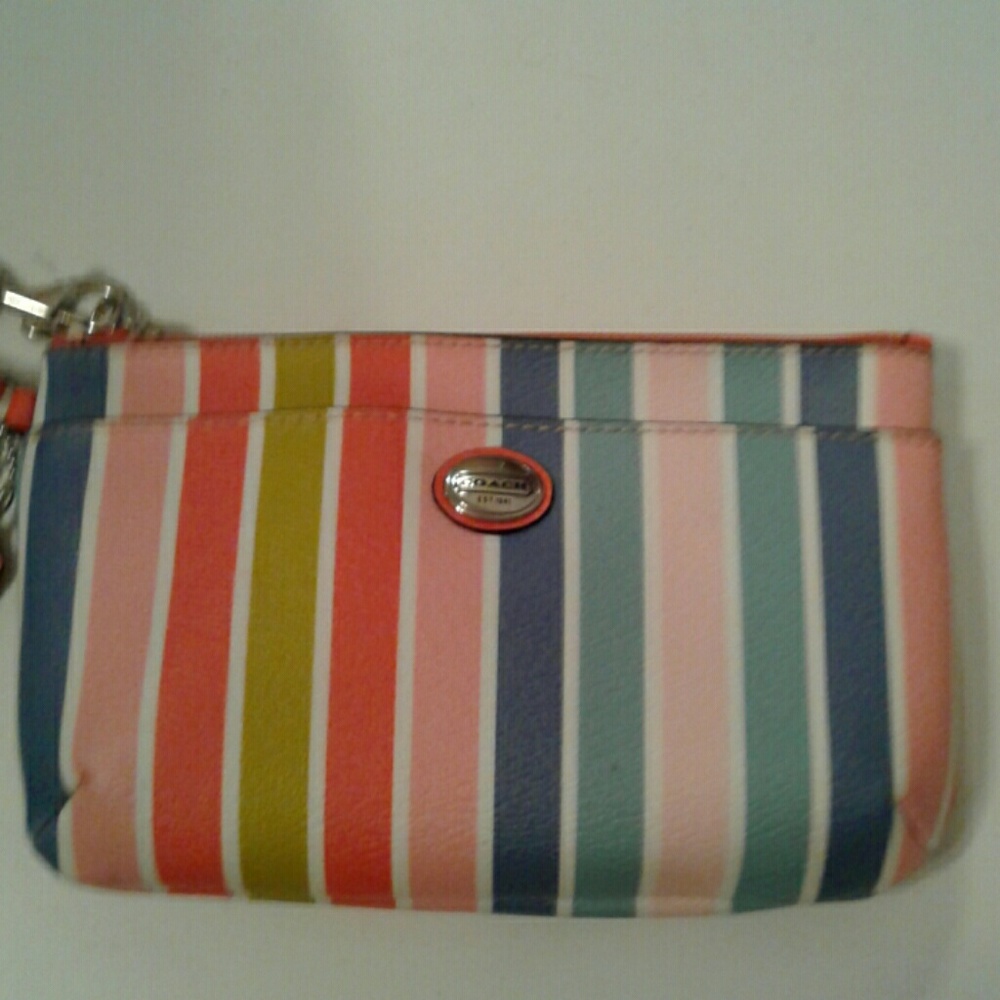Authentic coach wristlet