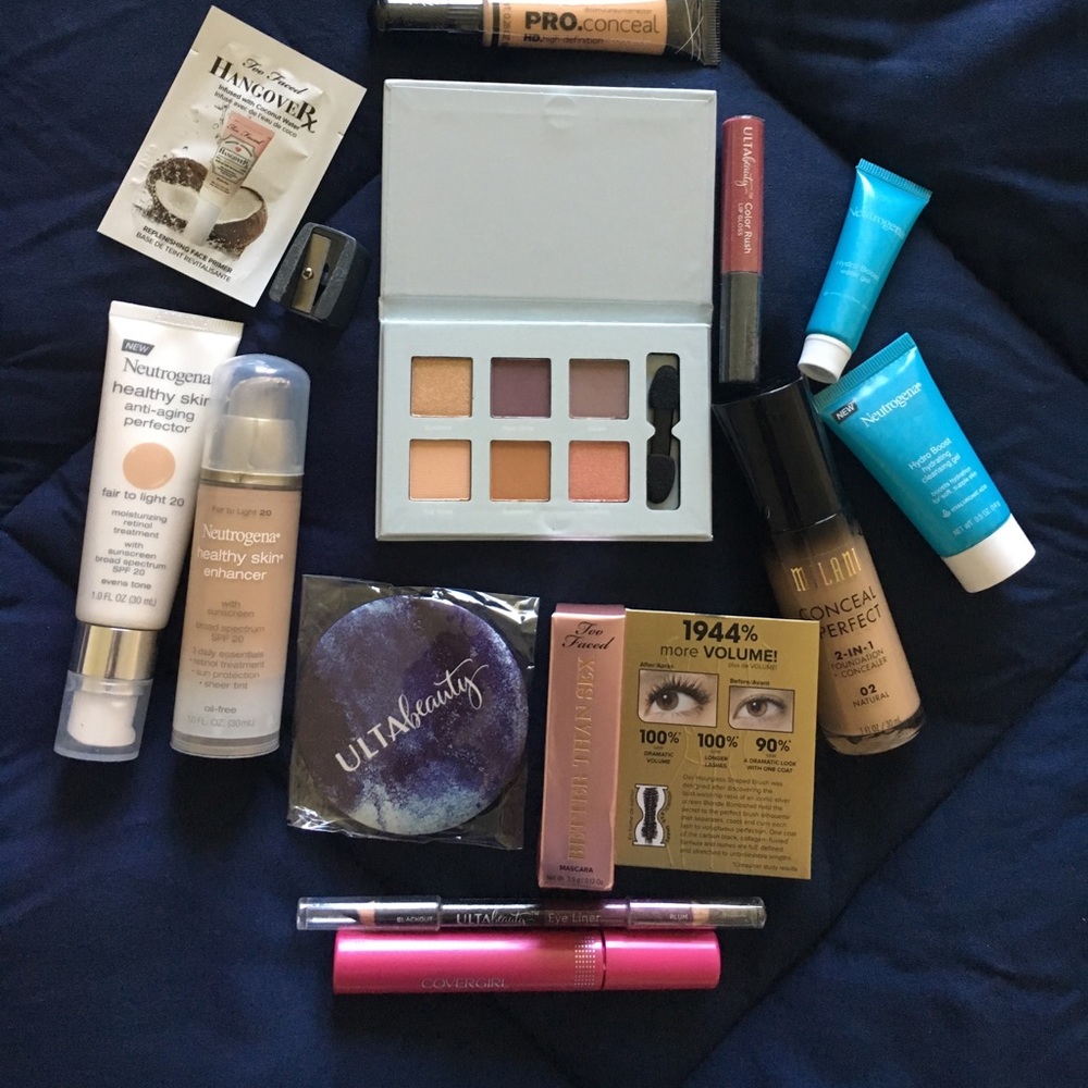 MASSIVE HAUL- Includes Too Faced, Neutrogena, Ulta