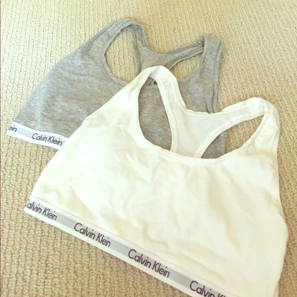 Calvin Klein cotton bralette bundle