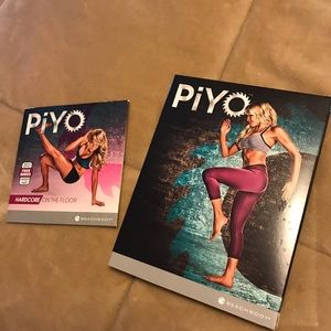 PIYO workout dvds plus an extra DVD.