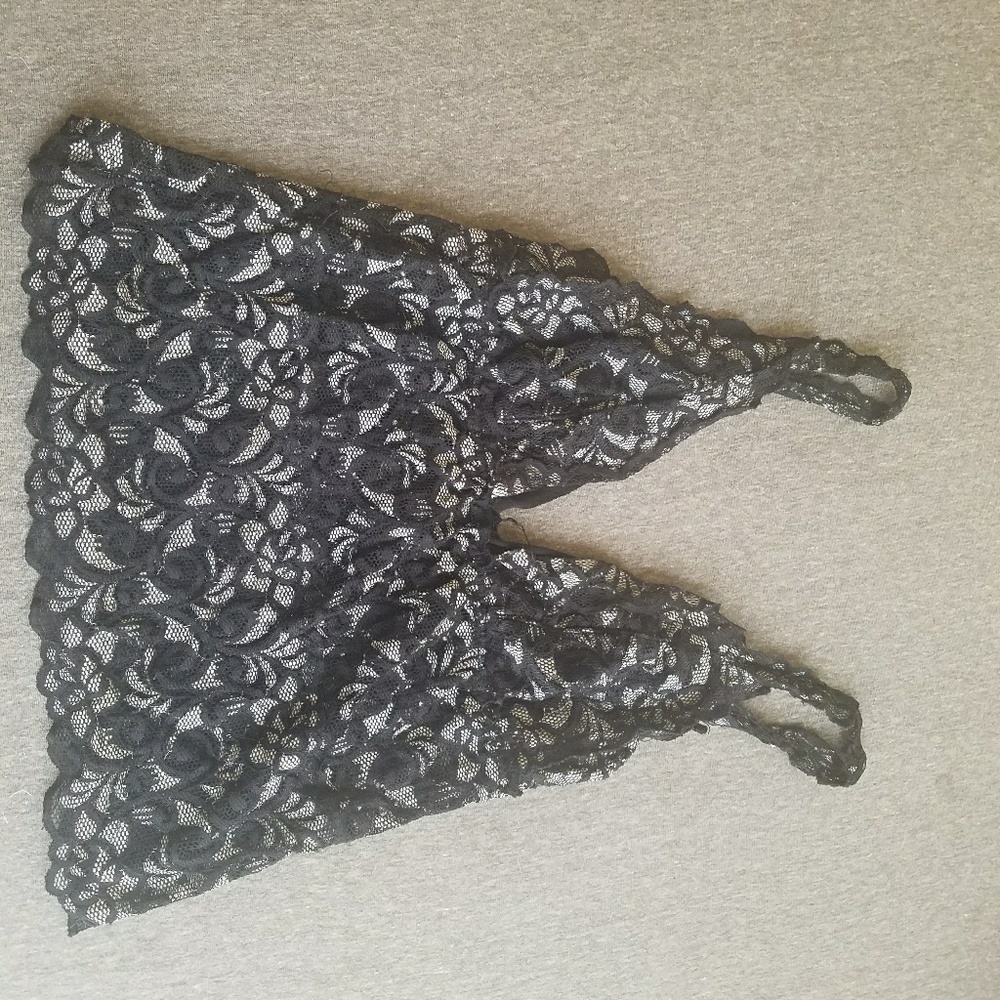 Black and Grey Chemise