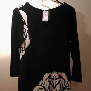 Just Taylor floral sweater dress