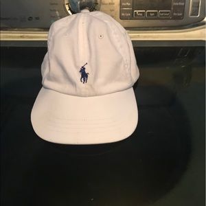 White polo hat