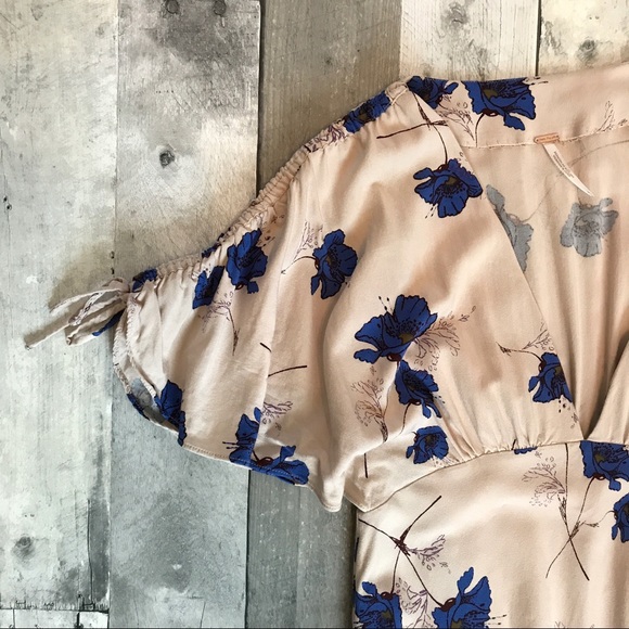 Free People Melanie Mini Dress, Pearl Combo, SZ 4 - Picture 6 of 7