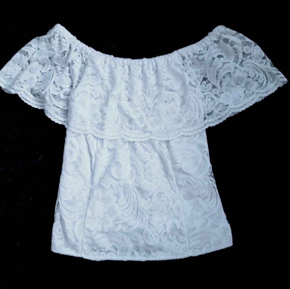 Bisou White blouse size xs