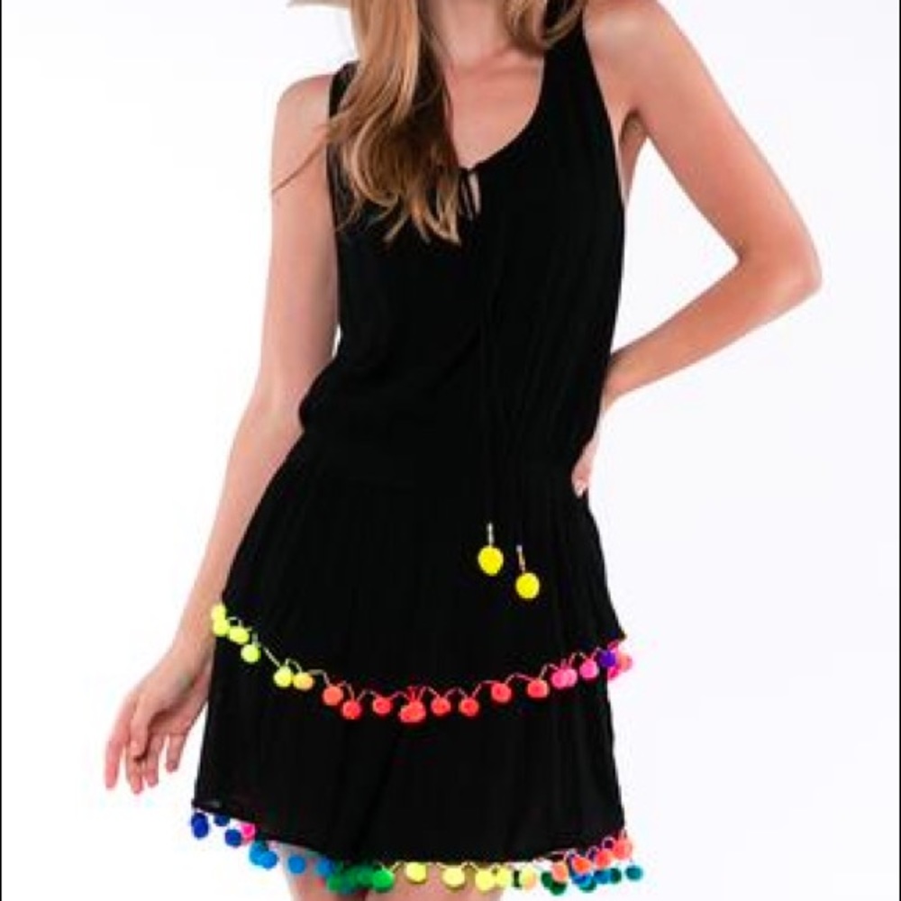 The cutest Pom Pom dress