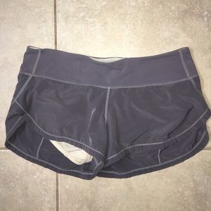 lululemon speed shorts