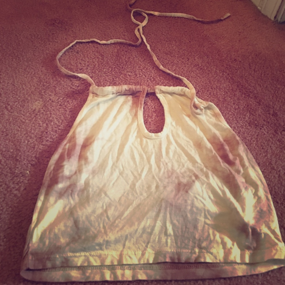 CLEARANCE! Tie dye halter top