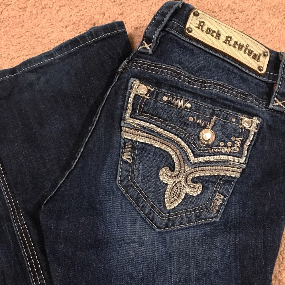 SOLD Rock revival women jeans size 25 - Picture 1 of 2