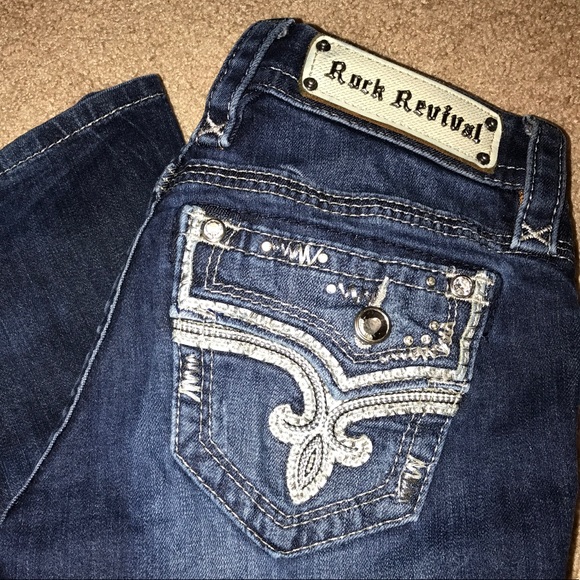 SOLD Rock revival women jeans size 25 - Picture 2 of 2