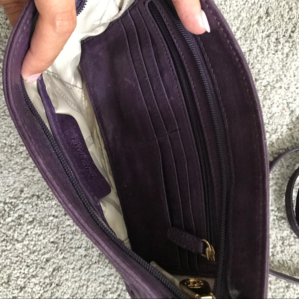 Michael Kors ruffle clutch