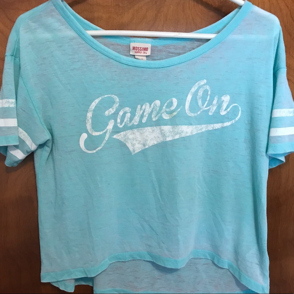 Mossimo Short Sleeve Crop Tee