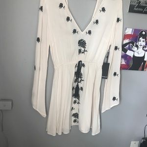 Black Lace Detailed Dress