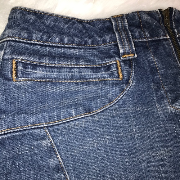 AMERICAN EAGLE OUTFITTERS DENIM MINI SKIRT - Picture 3 of 8