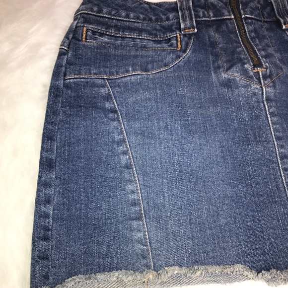 AMERICAN EAGLE OUTFITTERS DENIM MINI SKIRT - Picture 5 of 8