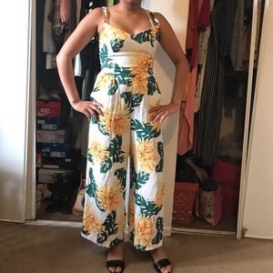 Zara Jumpsuit that fits well in the summertime.
