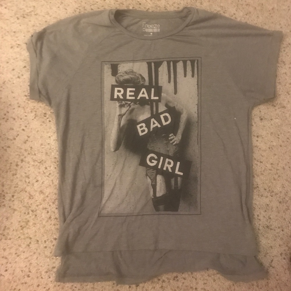 Grey Graphic Tee