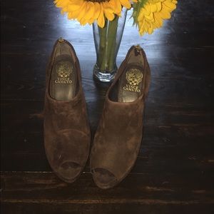 Vince Camuto open toe heel