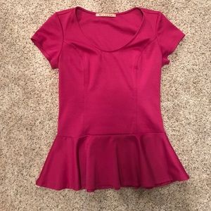 Peplum top