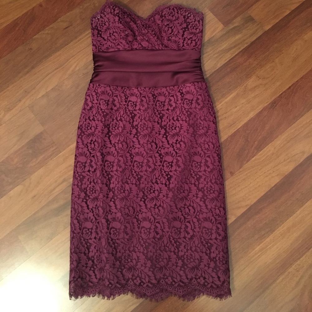 ✨SALE✨ Romantic purple lace sweetheart dress