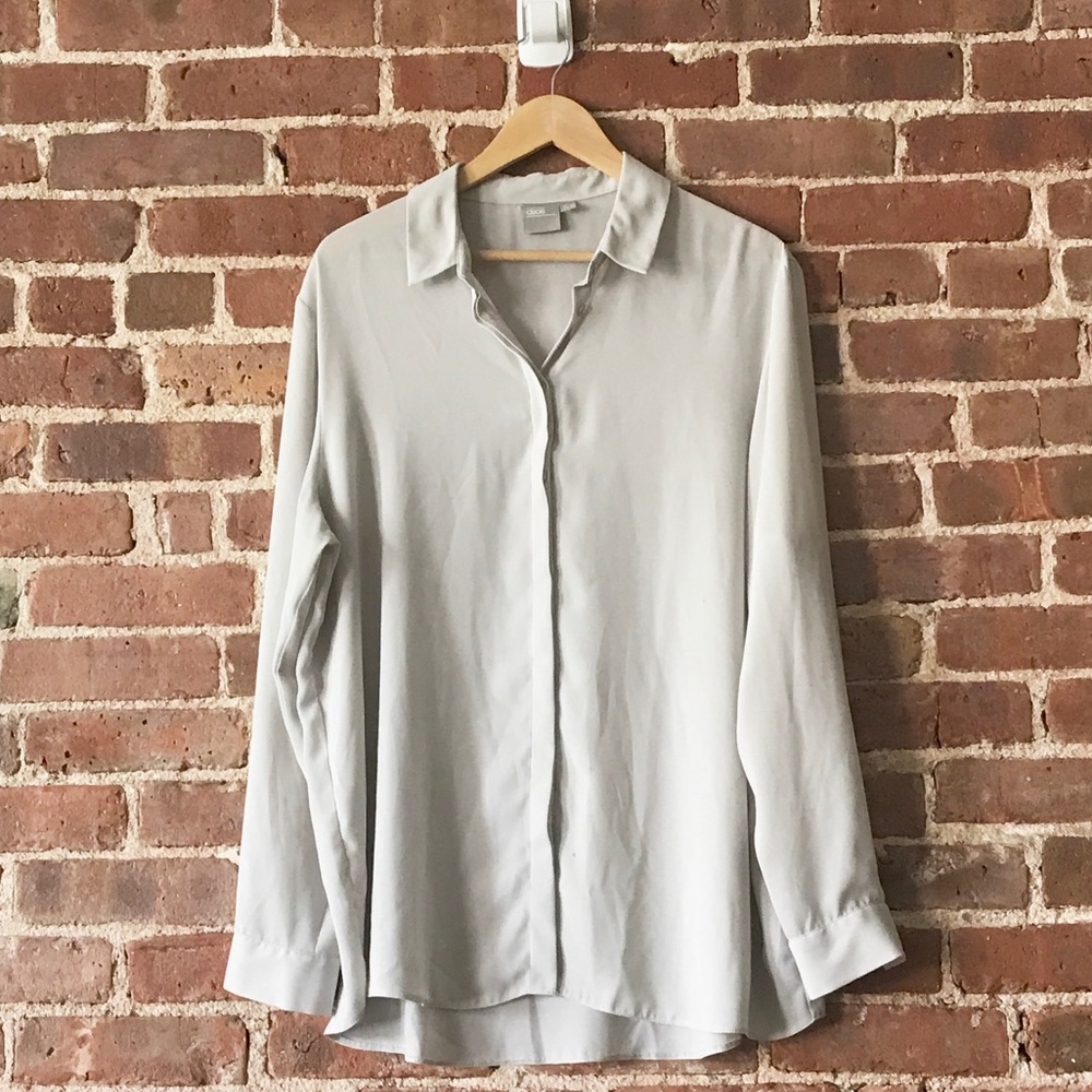 ASOS | Grey blouse | size 14