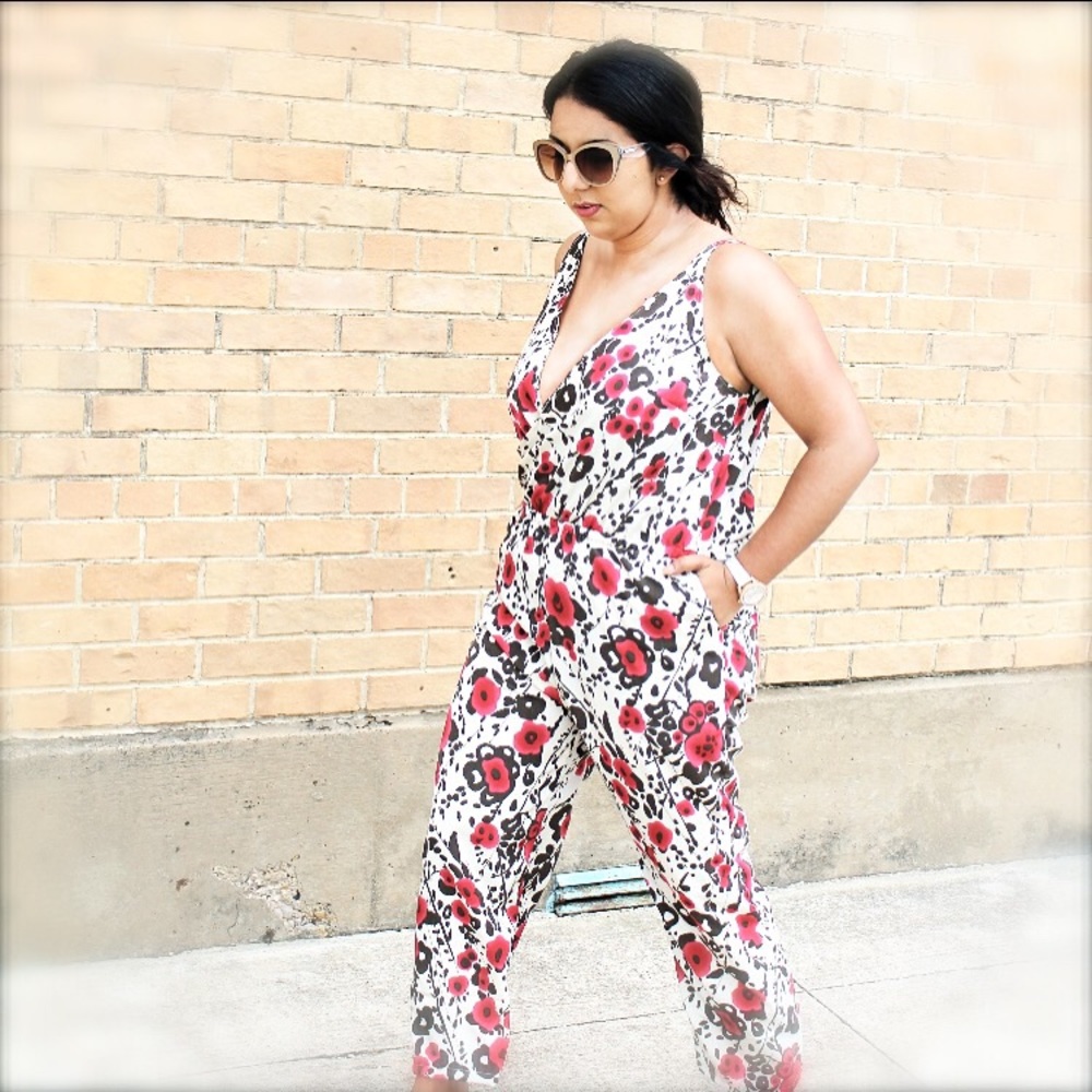 🌺 Floral Jumpsuit