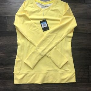 Yellow Nike Golf thermal/ pull over