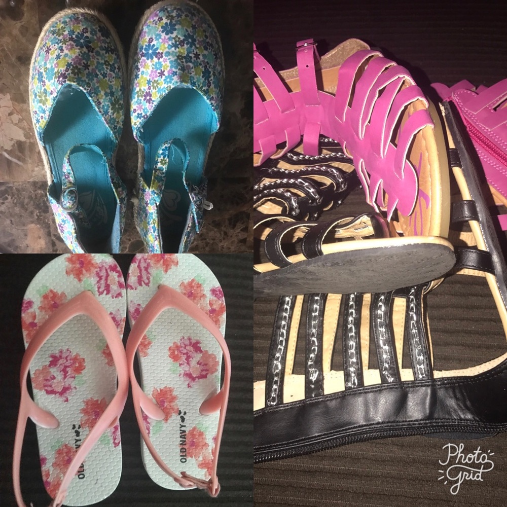 💕4 Pair of Toddler shoes