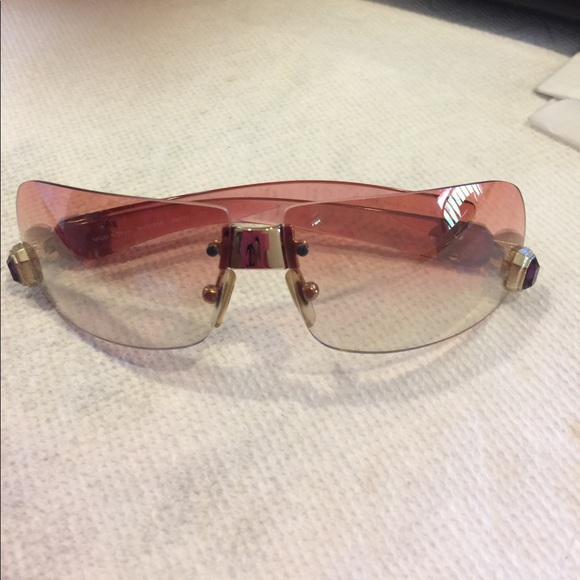Authentic Versace sunglasses with case paperwork main image 7