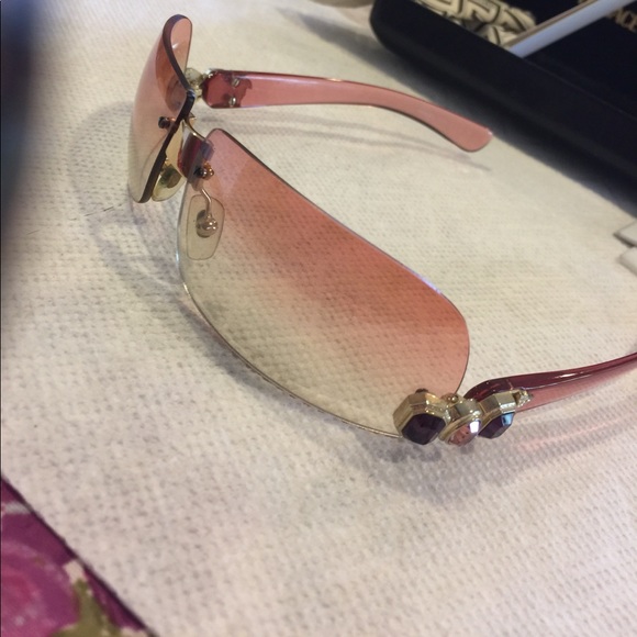 Authentic Versace sunglasses with case paperwork