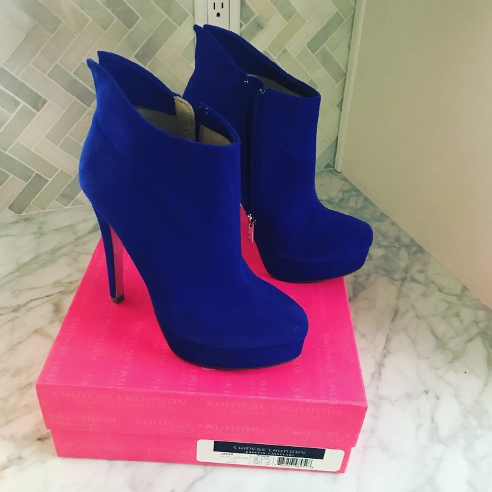 Kristin Cavallari Chines Laundry Booties