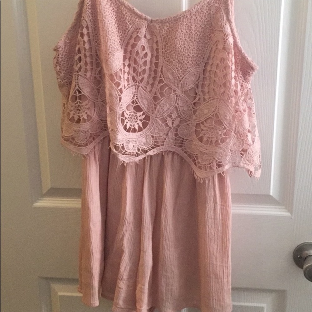 Lace romper