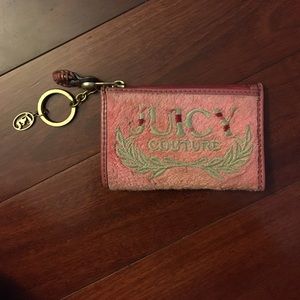 Juicy Couture pink coin purse