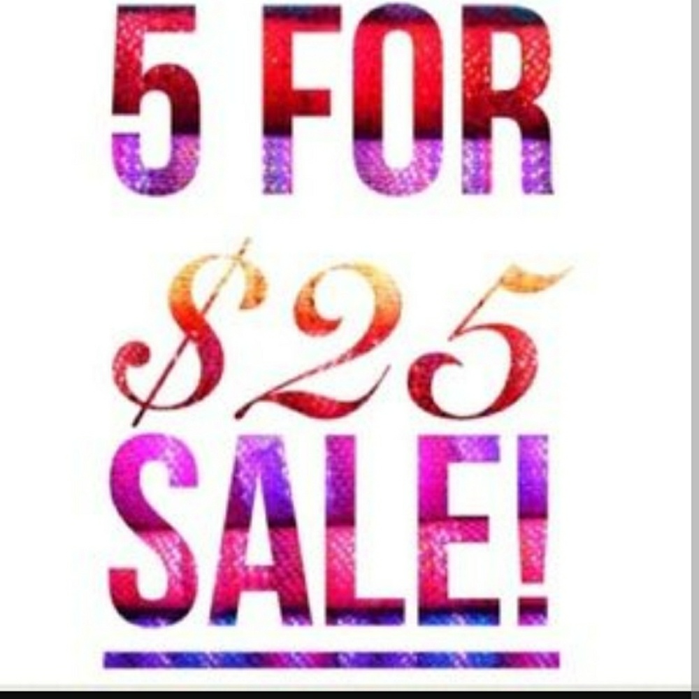 🎈🎈Today only🎈🎈 5/$25