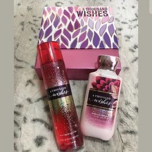 Full size A Thousand Wishes Body Mist and Lotion