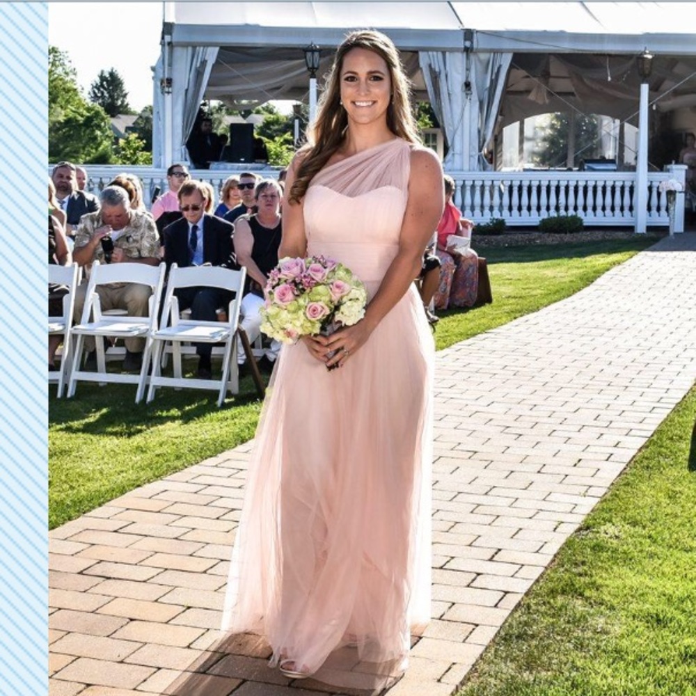 Bill Levkoff Style 1228 Petal Pink Bridesmaid