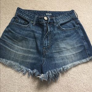 BDG high waisted shorts