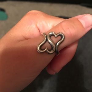 James Avery Size 7 Heart Ring