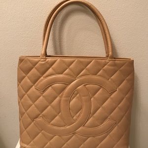 Authentic Chanel Medallion Caviar