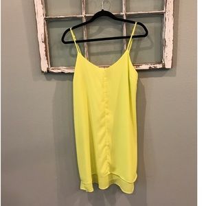 Yellow Dress! Very flattering on!
