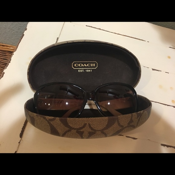 Coach sunglasses & Hard Case - Picture 2 of 2