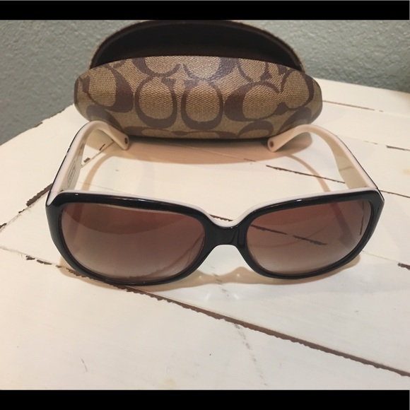 Coach sunglasses & Hard Case - Picture 1 of 2