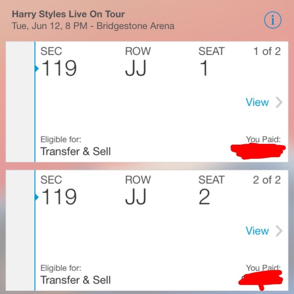 Harry Styles Nashville tickets