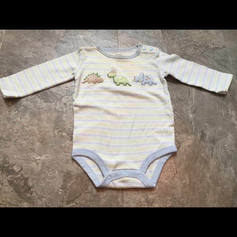 Boy's Dino Onesie