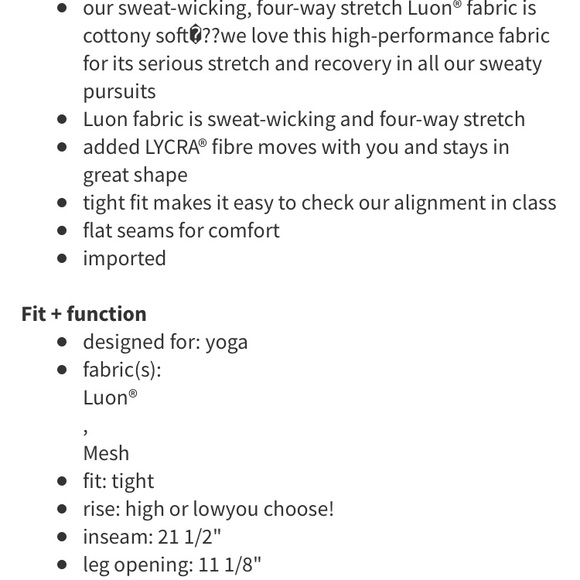 Lululemon Wunder Under Crop Roll Down Mesh - Picture 3 of 8