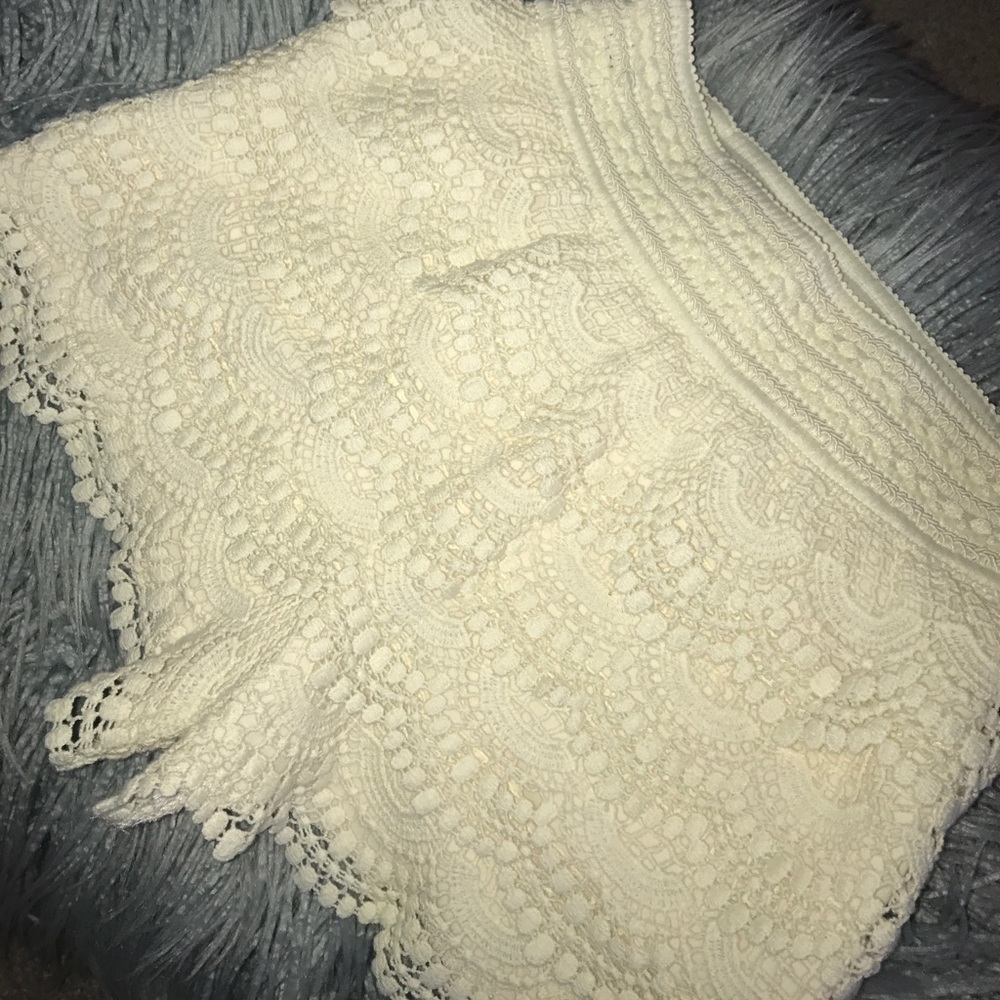 Lace shorts