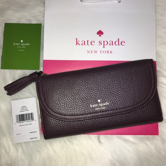 AUTHENTIC KATE SPADE NATHALIE MCCALL WALLET/CLUTCH - Picture 2 of 8